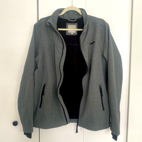 Women’s 2010’s Grey Bench Spring Jacket with Collar, Thumbhole Sleeves Medium - Picture 1 of 7